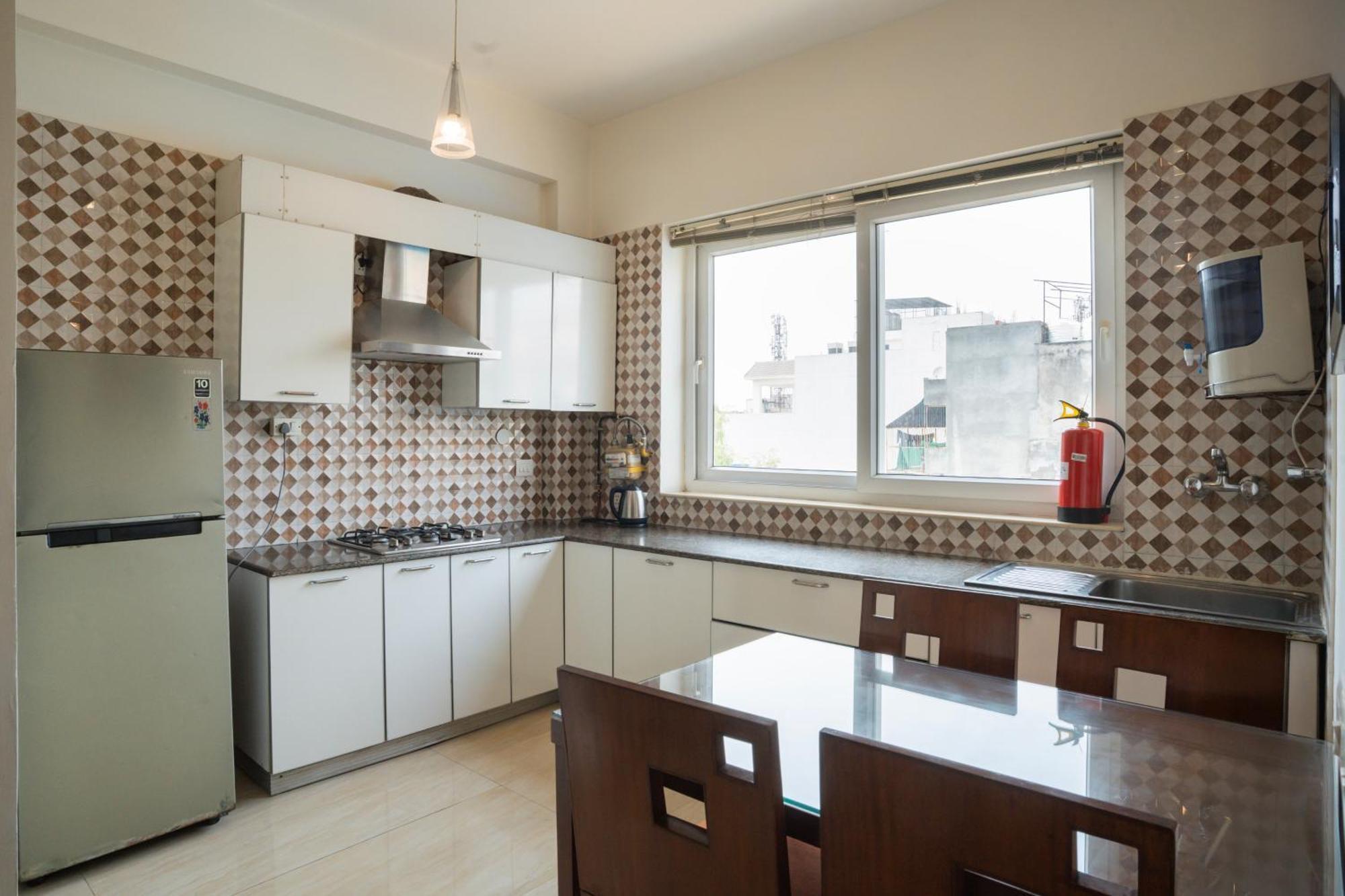 Ferienwohnung Ahuja Residency Noida Exterior foto