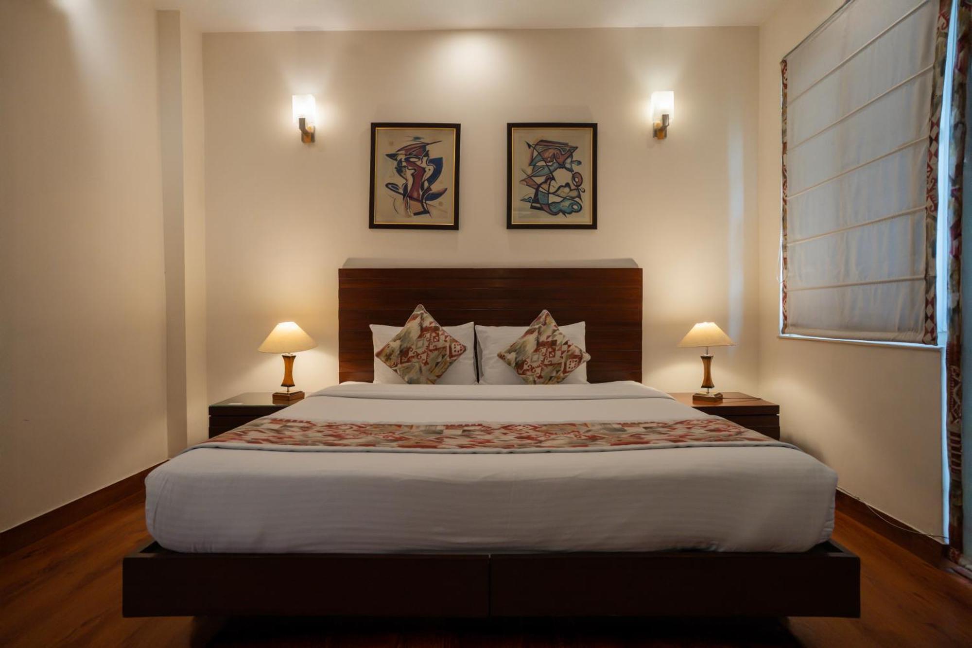 Ferienwohnung Ahuja Residency Noida Exterior foto